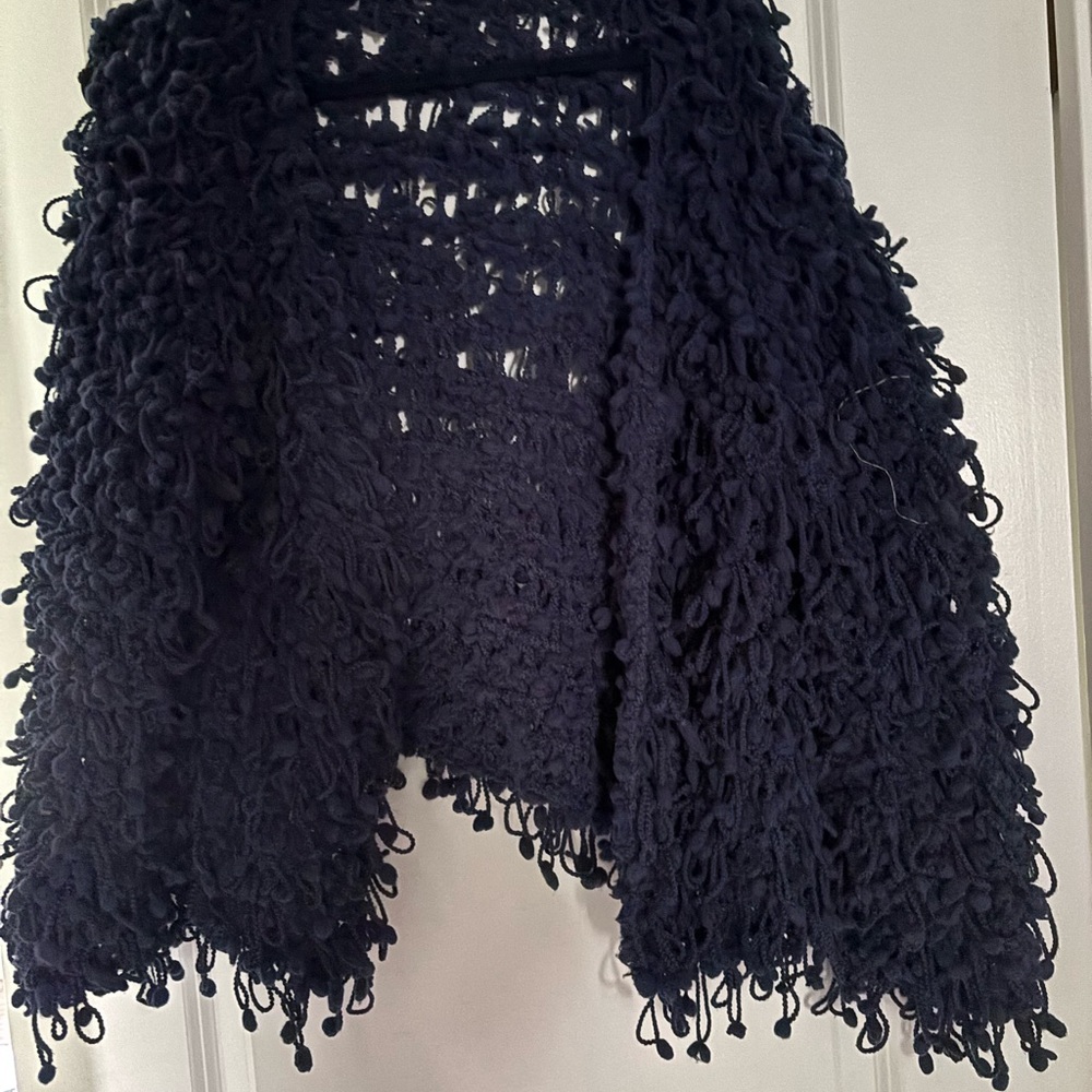 Cliché Navy chunky knit  sweather
